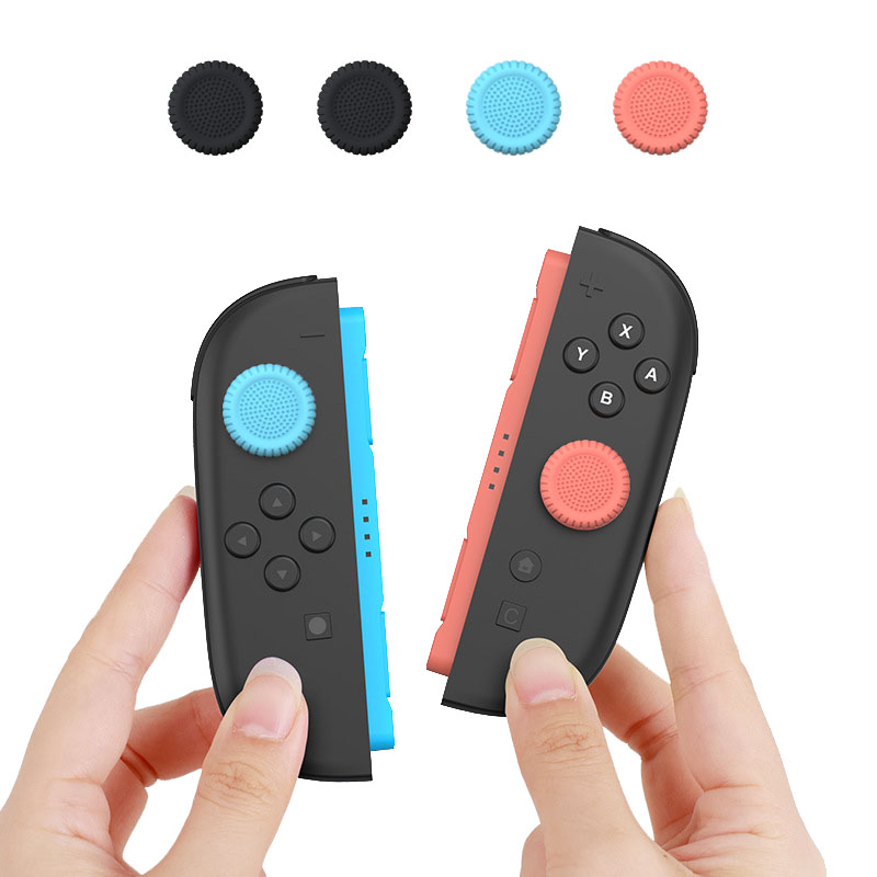 Arcade Button Kit - 4 قطعة عصا التحكم السيليكون الناعمة