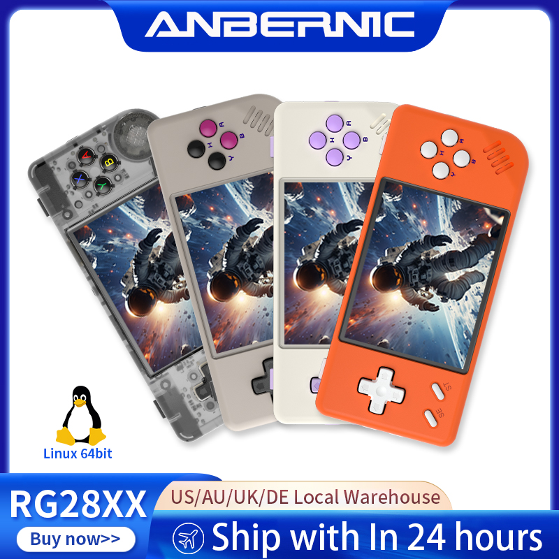 Retro Gaming Os - جهاز ألعاب محمول ANBERNIC RG28XX بنظام
