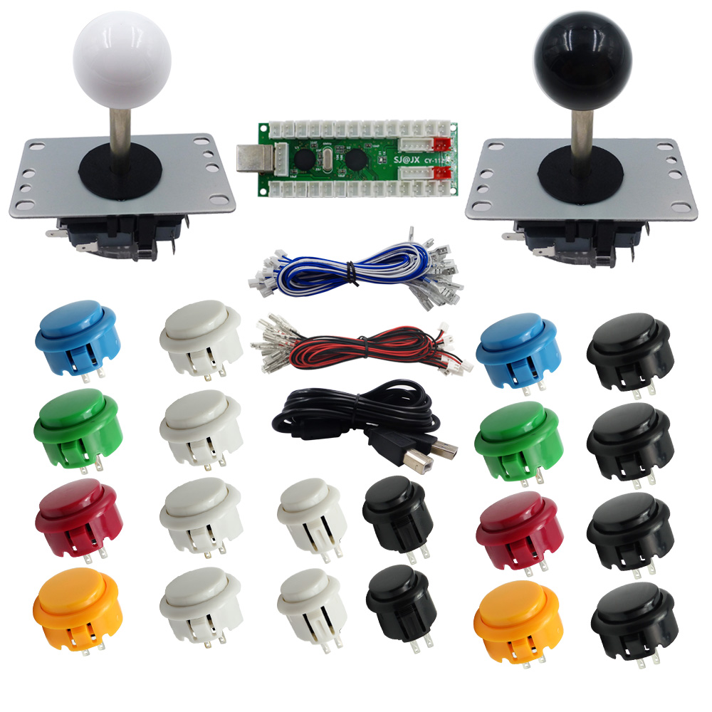 Arcade Button Kit - مجموعة ألعاب أركيد للتركيب الذاتي للاعبين