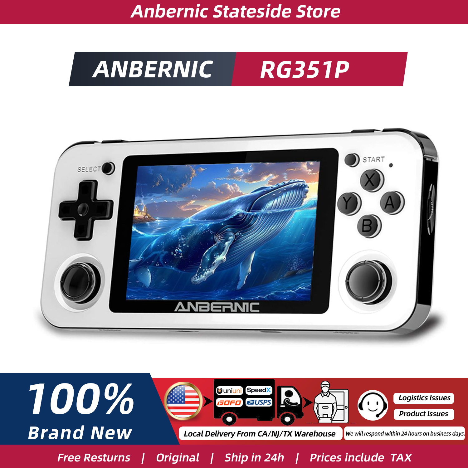 جهاز ألعاب محمول ANBERNIC RG35 - مراجعة Retro Gaming Images وسعره