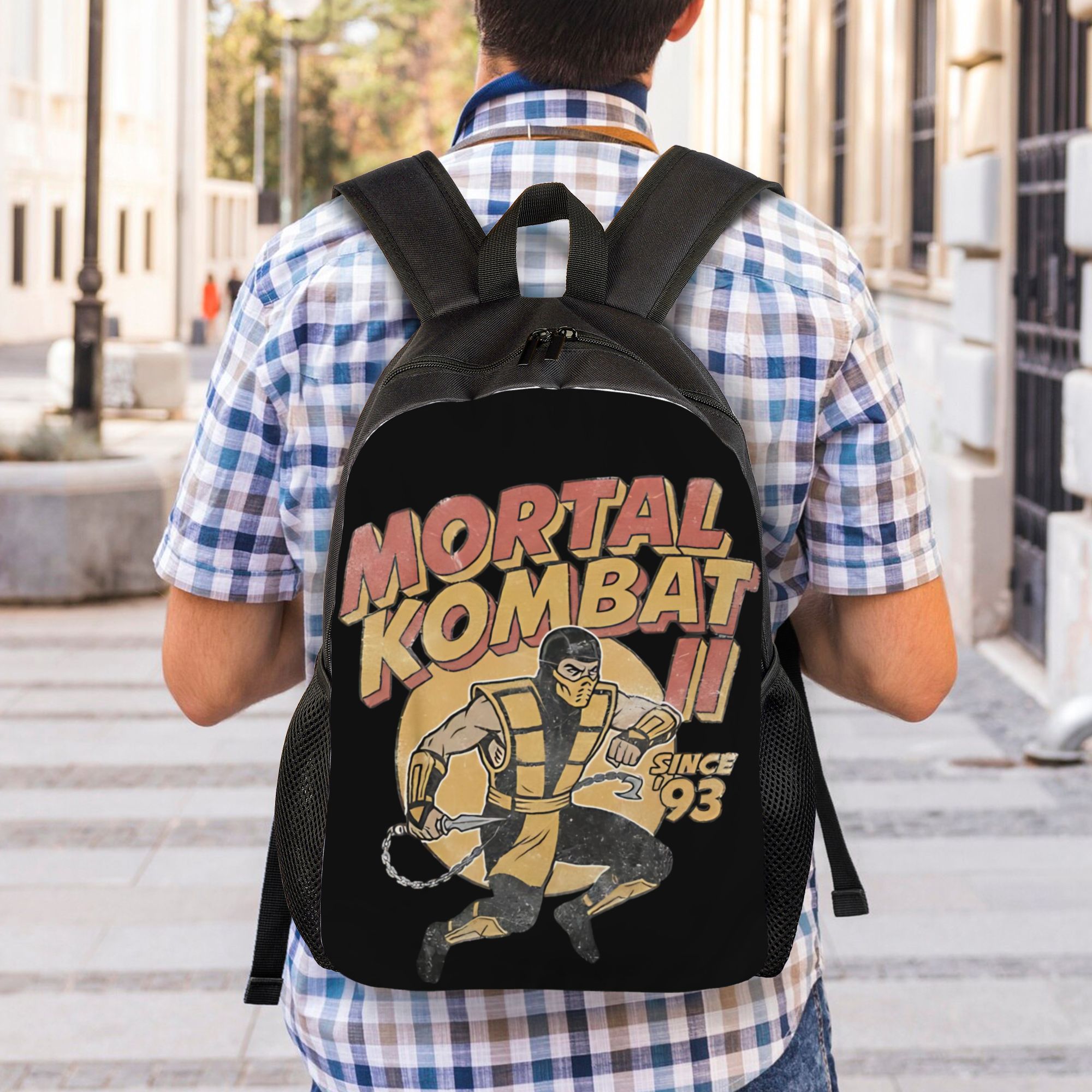 حقيبة ظهر كلاسيكية من Mortal K - مراجعة Retro Gaming Icons وسعره