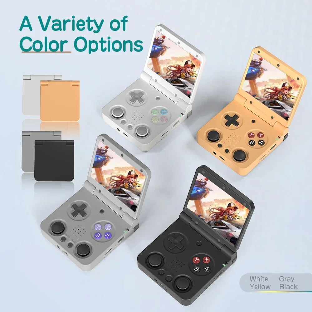 جهاز ألعاب محمول MIYOO FLIP V2 - مراجعة Retro Gaming Os وسعره