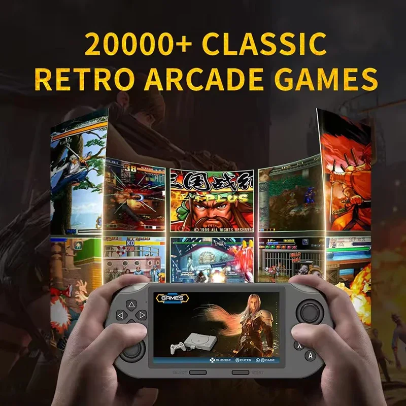 مشغل ألعاب محمول SF3000 بشاشة  - مراجعة Retro Gaming Images وسعره