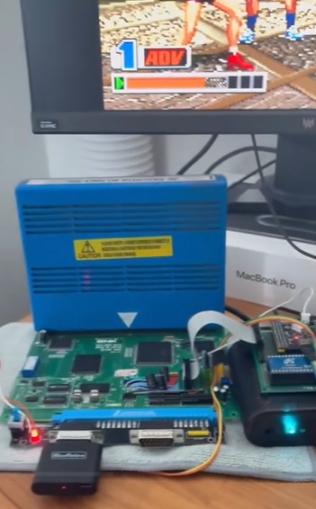 مجموعة تعديل Neo Geo MV1C HDMI - مراجعة Arcade Button Kit وسعره