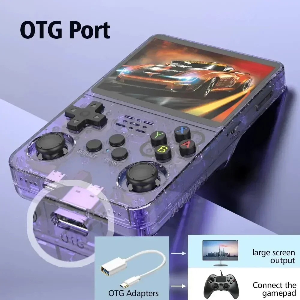 جهاز ألعاب محمول R36S بنظام AR - مراجعة Retro Gaming Images وسعره