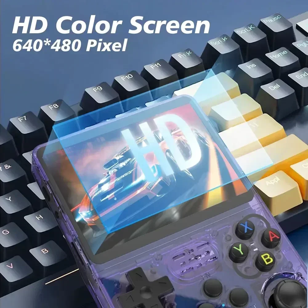 جهاز ألعاب محمول R36S بنظام AR - مراجعة Retro Gaming Images وسعره