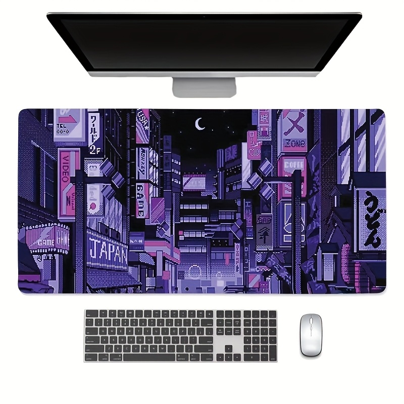 سجادة مكتب XXL Tokyo Street، ل - مراجعة Retro Gaming Desk Setup وسعره