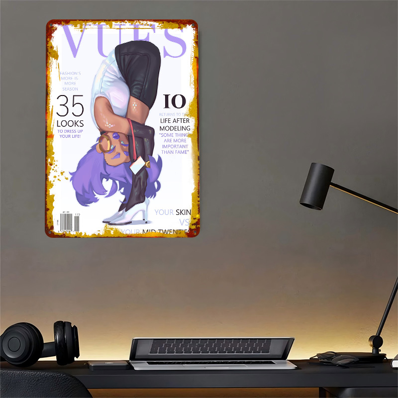 مجلة VUES: ملصق Io بتصميم ريتر - مراجعة Retro Gaming Magazine وسعره