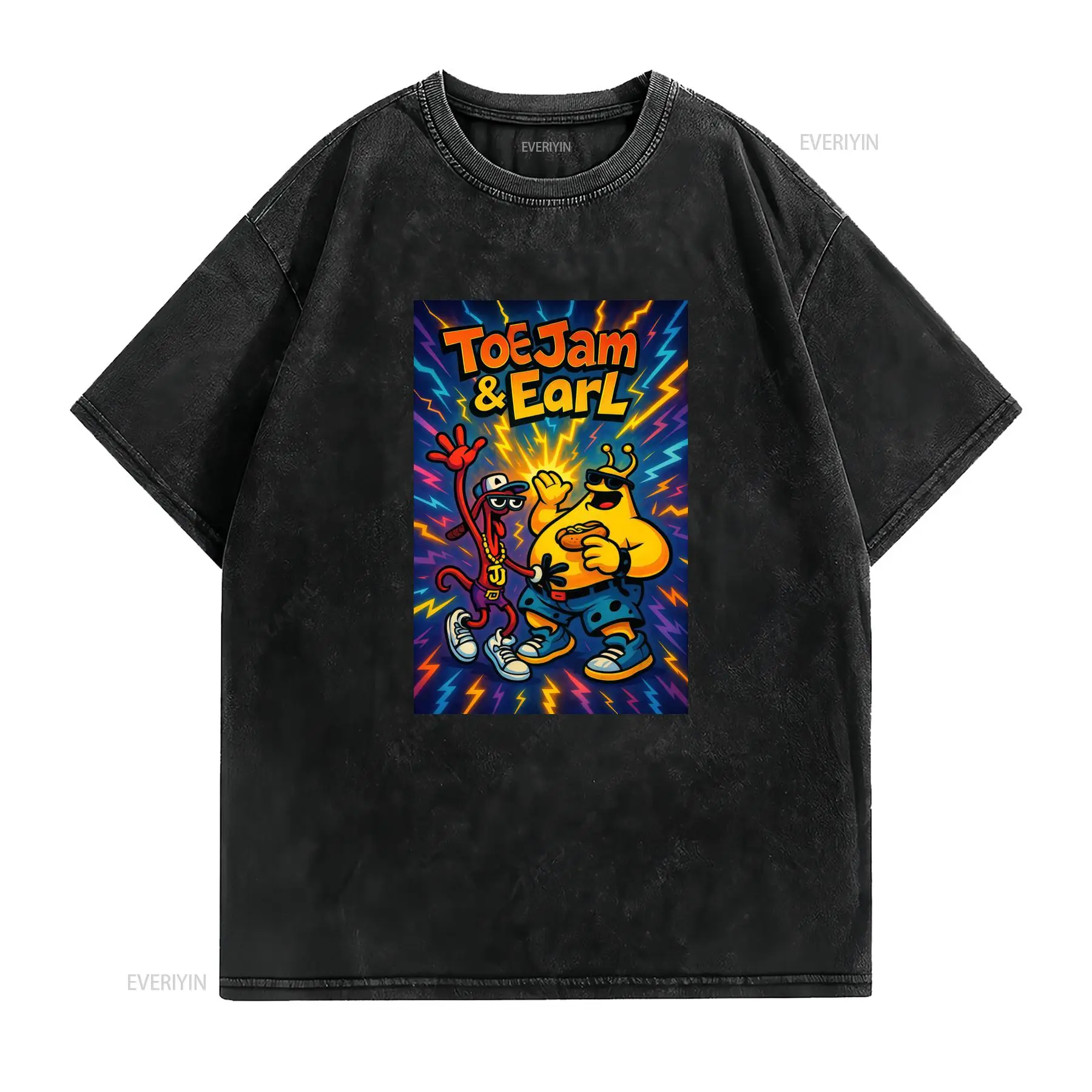 تي شيرت Toejam Earl Retro لألع - مراجعة Retro Gaming Icons وسعره