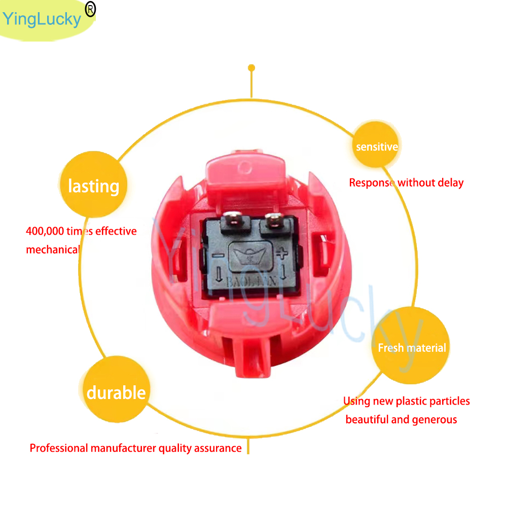 12 قطعة زر ضغط للألعاب، وحدة ت - مراجعة Arcade Button Kit وسعره