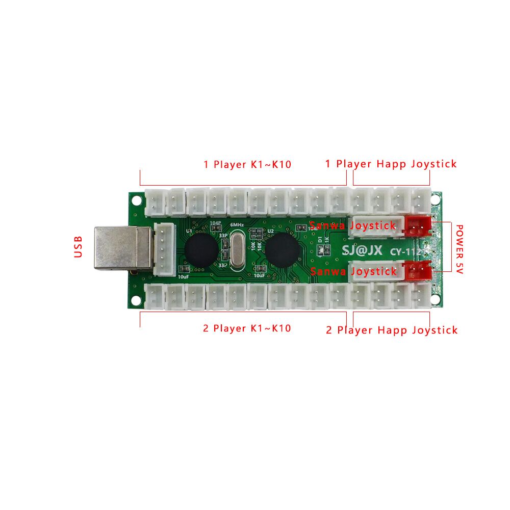 مجموعة ألعاب أركيد للتركيب الذ - مراجعة Arcade Button Kit وسعره