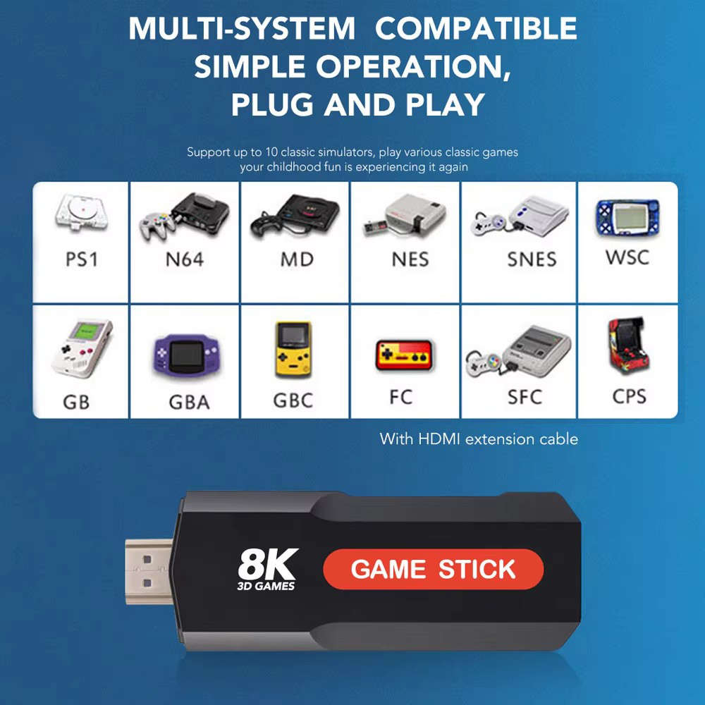 عصا ألعاب X2 عالية الدقة 4K 8K - مراجعة Retro Gaming Os وسعره
