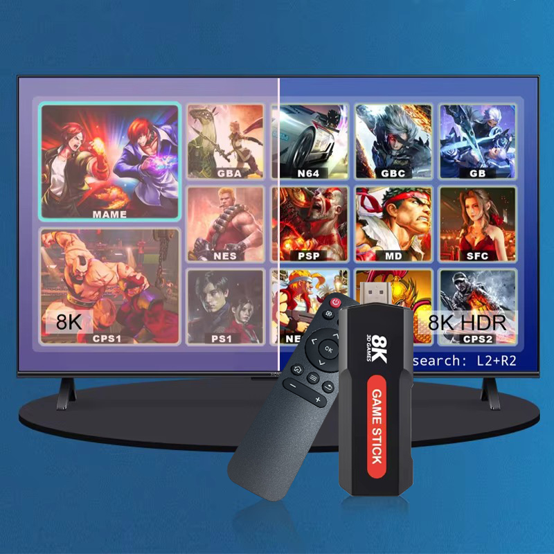 عصا ألعاب X2 عالية الدقة 4K 8K - مراجعة Retro Gaming Os وسعره