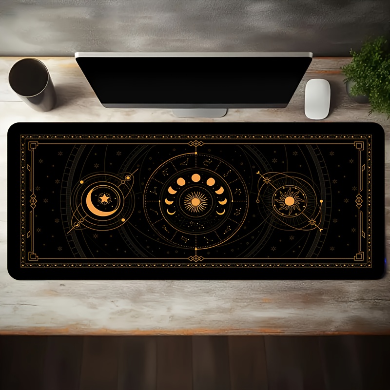 سجادة مكتب كبيرة بتصميم الأبرا - مراجعة Retro Gaming Desk Setup وسعره