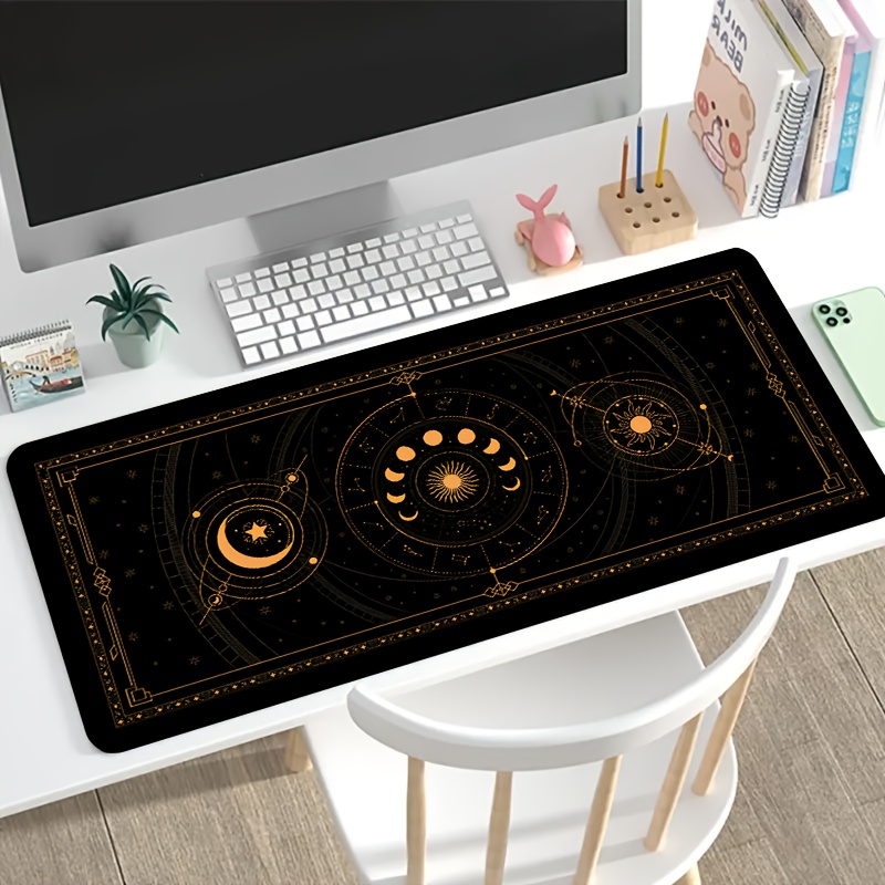 سجادة مكتب كبيرة بتصميم الأبرا - مراجعة Retro Gaming Desk Setup وسعره