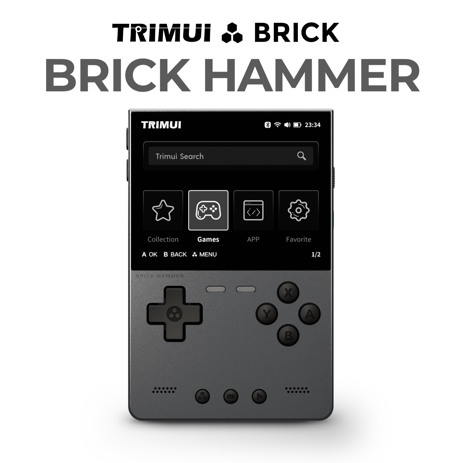 جهاز ألعاب محمول Trimui Brick  - مراجعة Retro Gaming Images وسعره